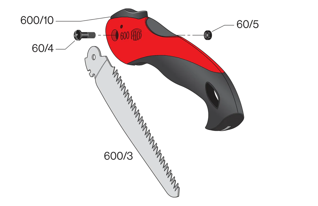 Pièces détachées pour scie FELCO 600