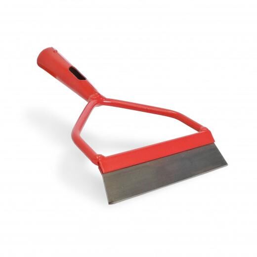 Ratissoire rectangulaire à Pousser 15,5 cm AVEC MANCHE Gouvy