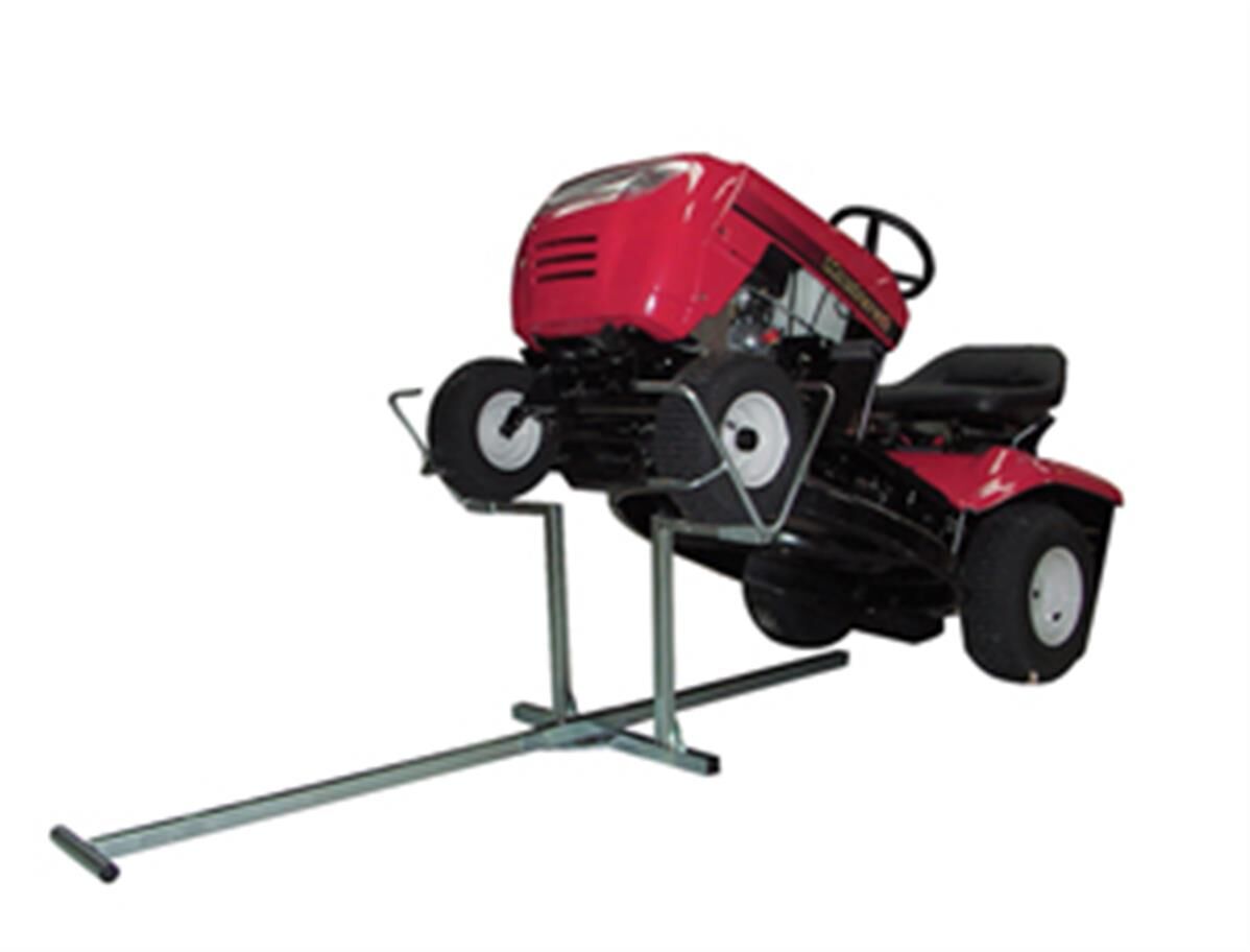 Leve tondeuse autoportee prise sous roue charge maxi 125kg