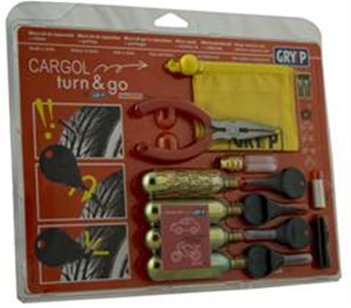 Kit de reparation crevaison cargol